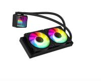 POWERBOOST ALPHA 240B ARGB Fanlı 240mm (LGA1700/AM4/AM5) Uyumlu Sıvı Soğutma Sistemi (Siyah)